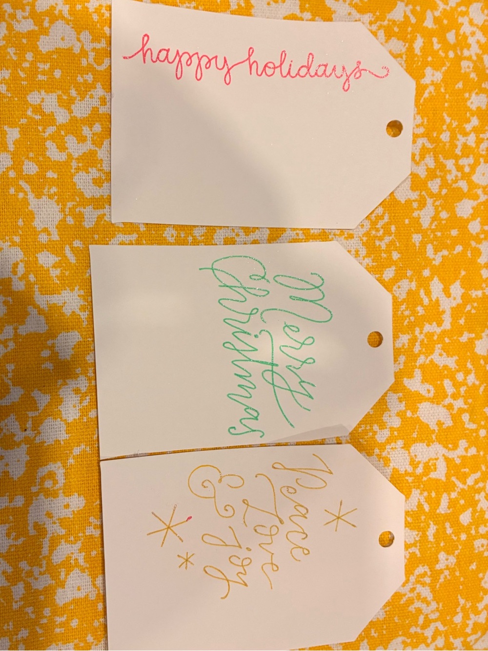 Holiday Gift Tags Set